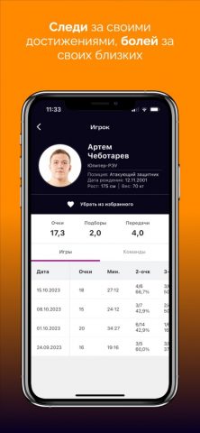 МЛБЛ — Мы любим баскетбол! для iOS — скриншот 4