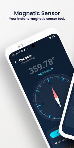 Magnetic Sensor | Magnetometer для Android — скриншот 1