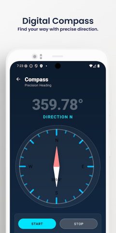 Magnetic Sensor | Magnetometer для Android — скриншот 5