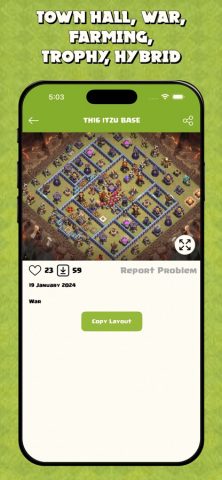 Map Layout for Clash of Clans для iOS — скриншот 3
