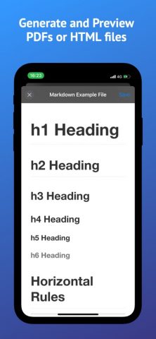 Markdown゜ для iOS — скриншот 3