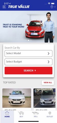 Maruti Suzuki True Value для iOS — скриншот 1