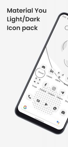 Material You Light/Dark Icons для Android — скриншот 1
