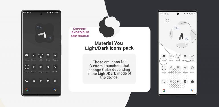 Material You Light/Dark Icons для Android — скриншот 5