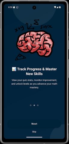 Math Sprint Quiz Zone для Android — скриншот 3