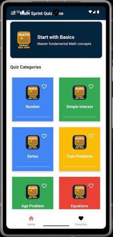 Math Sprint Quiz Zone для Android — скриншот 5