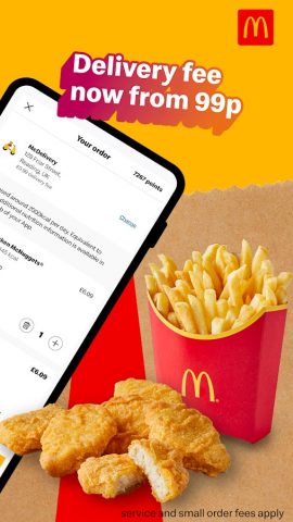 McDonald’s UK для Android — скриншот 2