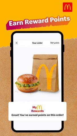 McDonald’s UK для Android — скриншот 3