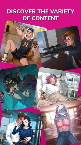 MeChat — Interactive Stories для Android — скриншот 4