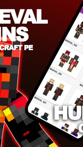 Medieval Skin For Minecraft PE для Android — скриншот 2