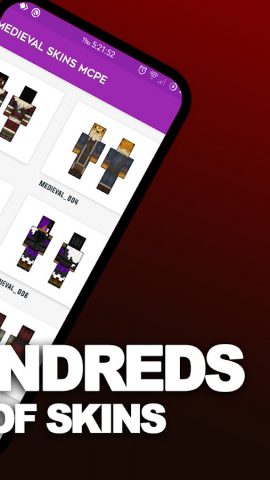 Medieval Skin For Minecraft PE для Android — скриншот 3