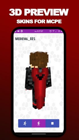 Medieval Skin For Minecraft PE для Android — скриншот 5