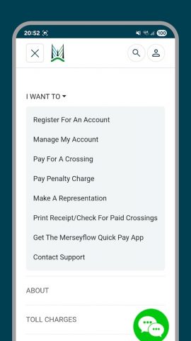 Merseyflow Quick Pay App для Android — скриншот 4