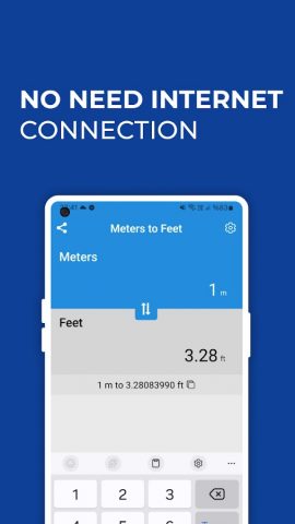 Meters to Feet Converter для Android — скриншот 2