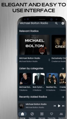 Michael Bolton Radio для Android — скриншот 2