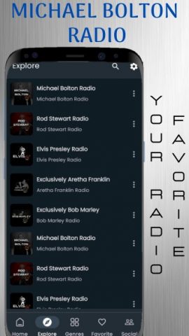 Michael Bolton Radio для Android — скриншот 4