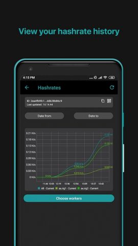 Miner Box: Crypto pool monitor для Android — скриншот 5