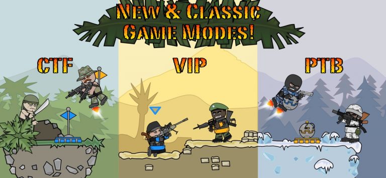 Mini Militia Classic для iOS — скриншот 1