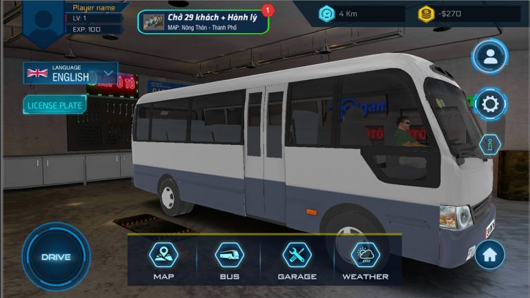 Minibus Simulator Vietnam для Android — скриншот 1