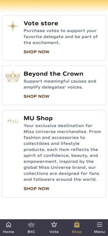 Miss Universe для Android — скриншот 3