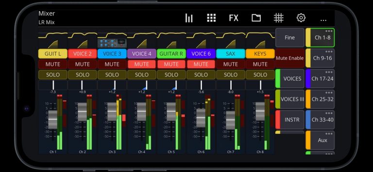 Mixing Station для iOS — скриншот 5