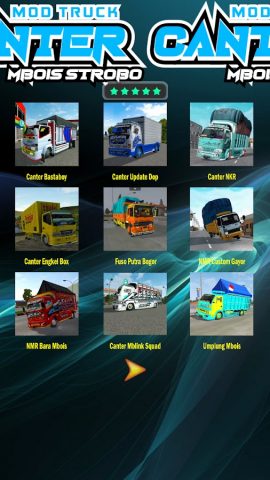 Mod Truck Canter Mbois Strobo для Android — скриншот 2
