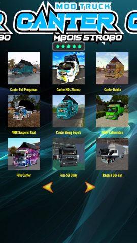 Mod Truck Canter Mbois Strobo для Android — скриншот 3