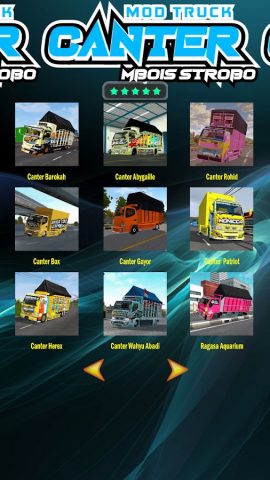 Mod Truck Canter Mbois Strobo для Android — скриншот 4