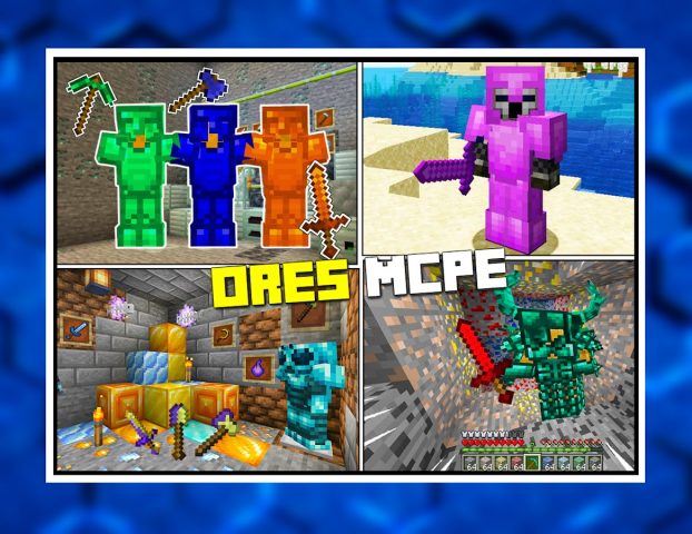 Моды Руда для Майнкрафт ПЕ для Android — скриншот 1