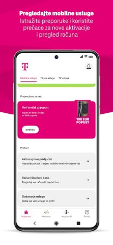 Moj Telekom HR для Android — скриншот 2