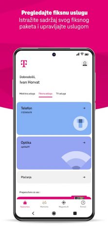 Moj Telekom HR для Android — скриншот 5