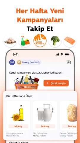 Money: Migros Kampanya, Finans для Android — скриншот 1