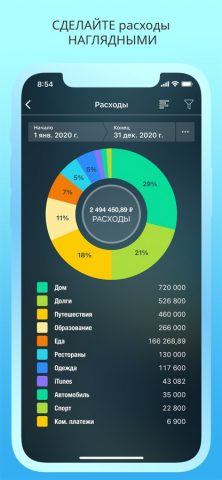 Money Pro — Личные финансы — скриншот 4