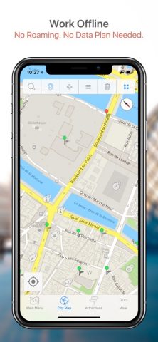 Moscow Map and Walks для iOS — скриншот 2