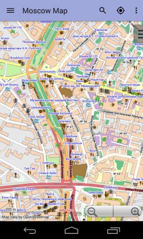 Москва: Офлайн карта для Android — скриншот 5