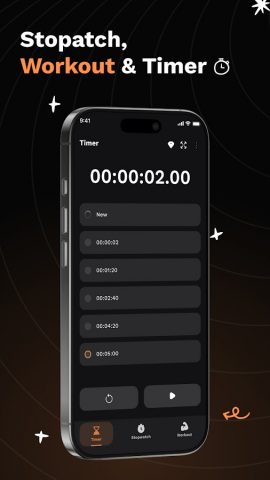 Multi Stopwatch and Timer Plus для Android — скриншот 2