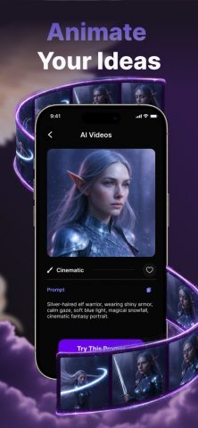 Muse: Генератор видео AI, Art для iOS — скриншот 3