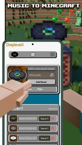 Music To Minecraft | McToMc для Android — скриншот 5