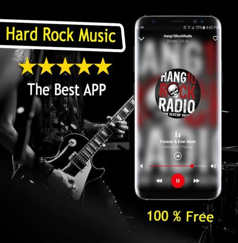 Музыка Hard Rock для Android — скриншот 2