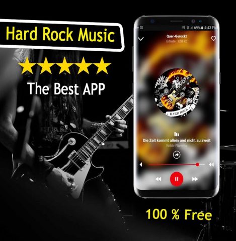 Музыка Hard Rock для Android — скриншот 4