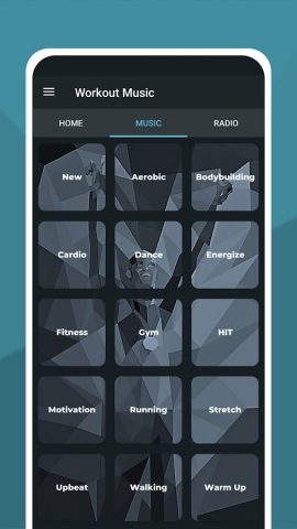 Музыка для тренировок для Android — скриншот 2