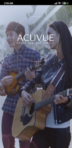 MyACUVUE® для Android — скриншот 1