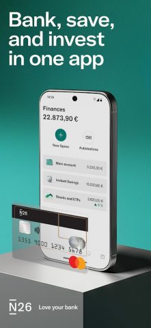 N26 — Love your bank для Android — скриншот 1