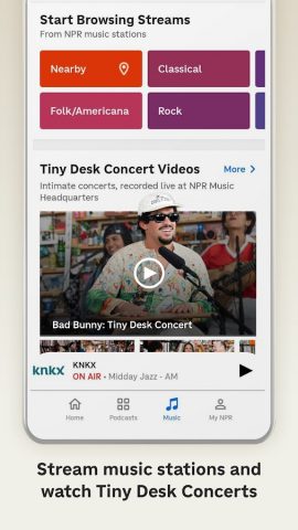 NPR: National & Local News для Android — скриншот 4