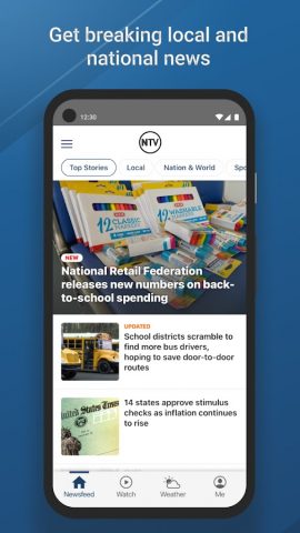 NTV News для Android — скриншот 1