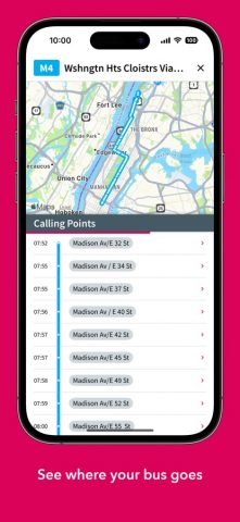 NYC Bus Checker для iOS — скриншот 5