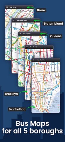 NYC Subway Map & MTA Bus Maps для Android — скриншот 3