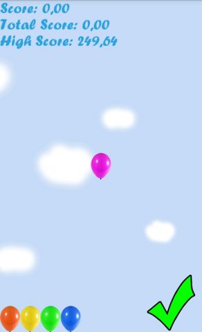 Надуй воздушный шарик! для Android — скриншот 2