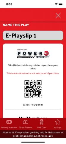 Nebraska Lottery для iOS — скриншот 4