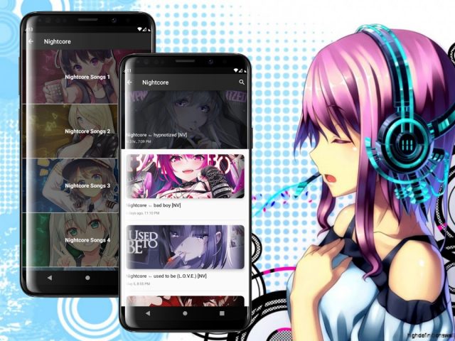 Nightcore Music and Radios для Android — скриншот 1